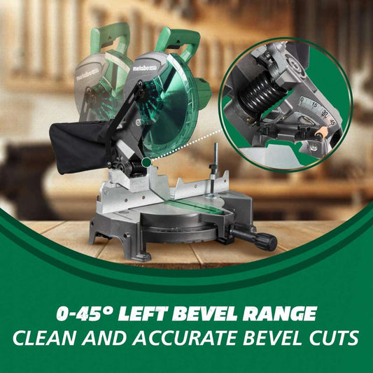 Metabo HPT composite miter saw C10FCGS