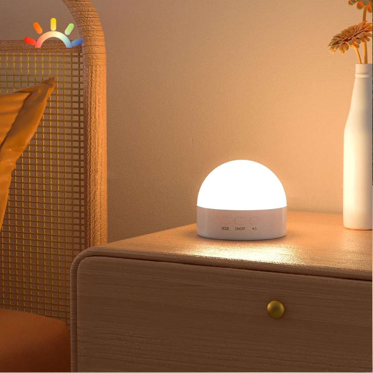 Kintion bedside portable LED night light for kids and adults
