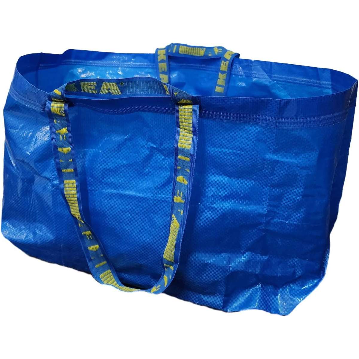 IKEA FRAKTA Carrier Bag, Blue, Large Size Shopping Bag 2 Pcs Set