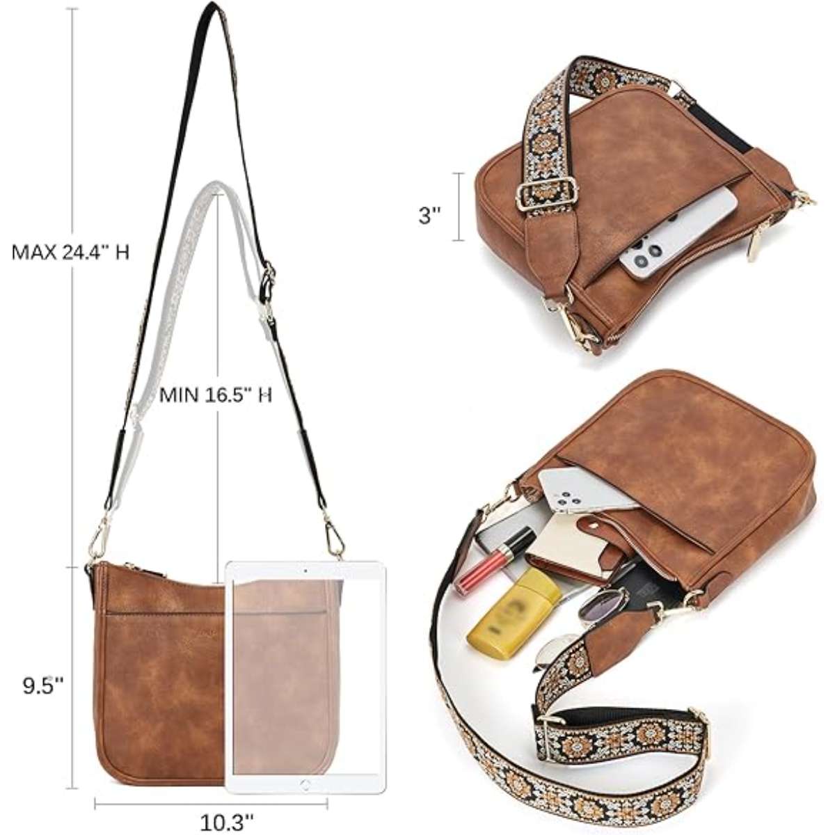 Bosstenn women's crossbody bag fashion handbag