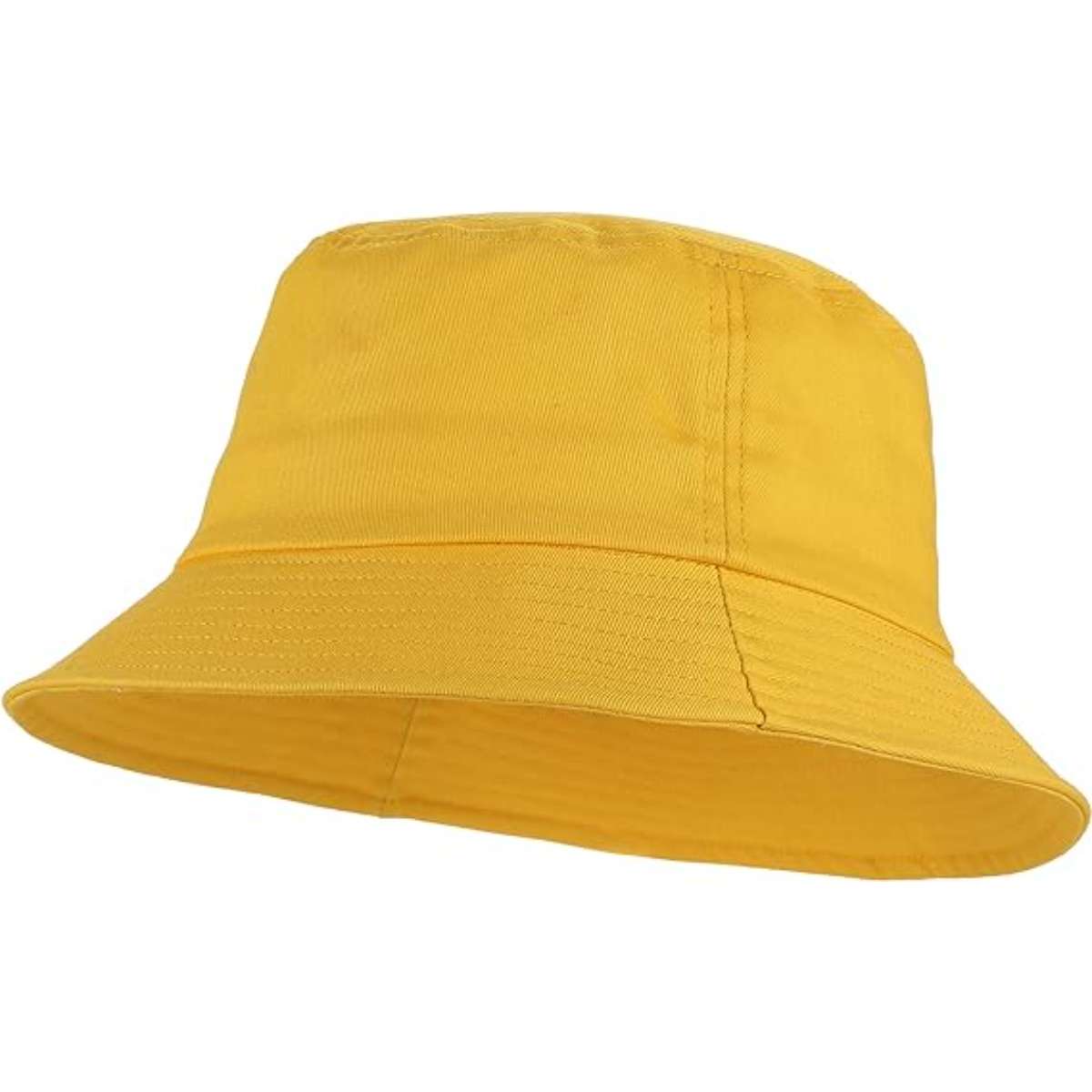Umeepar Unisex Cotton Packable Bucket Hat Sun Hat Plain Colors for Men Women