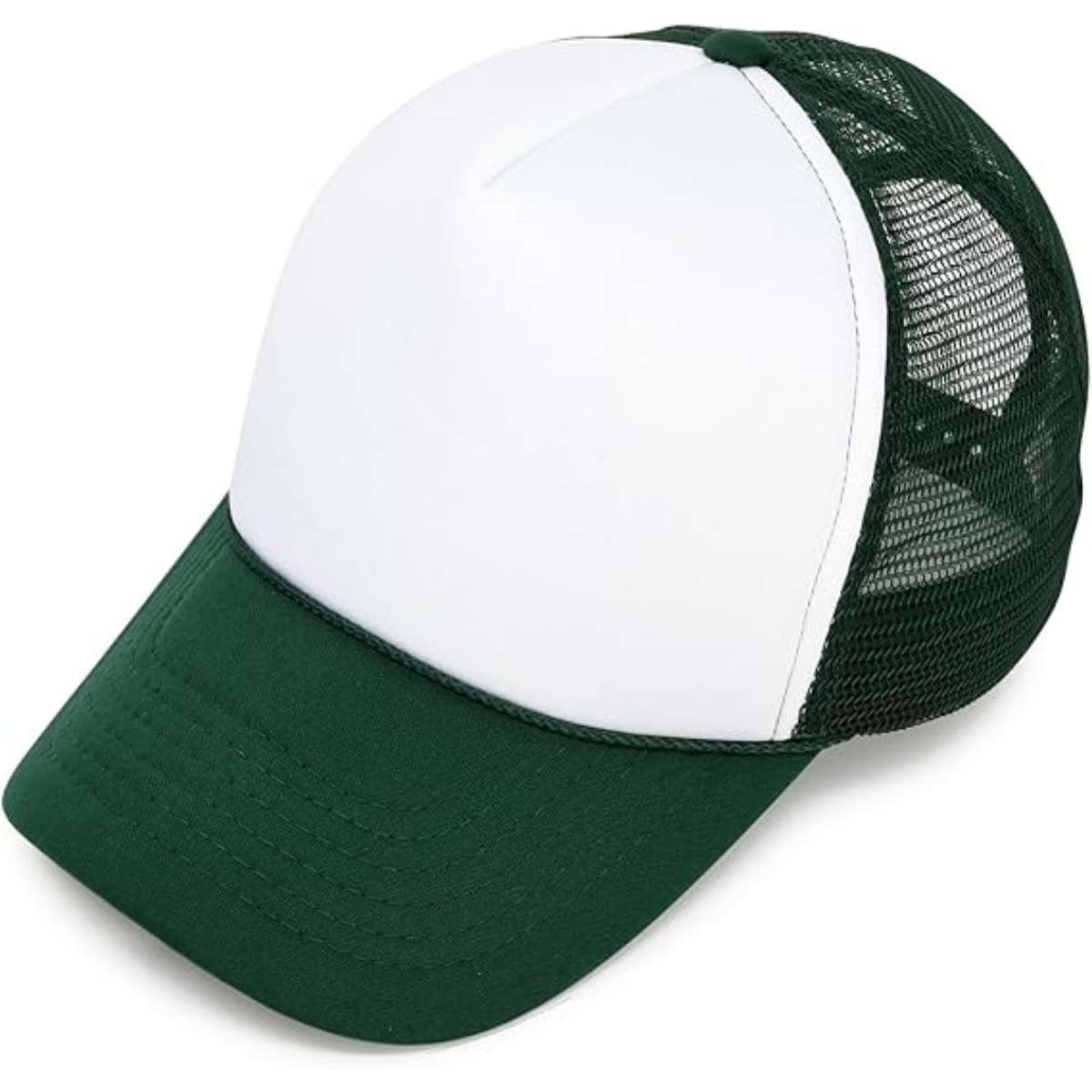 Dalix two-tone trucker hat summer mesh cap