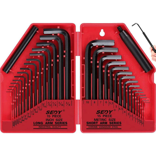 SEDY 32 PIECE HEX WRENCH SET