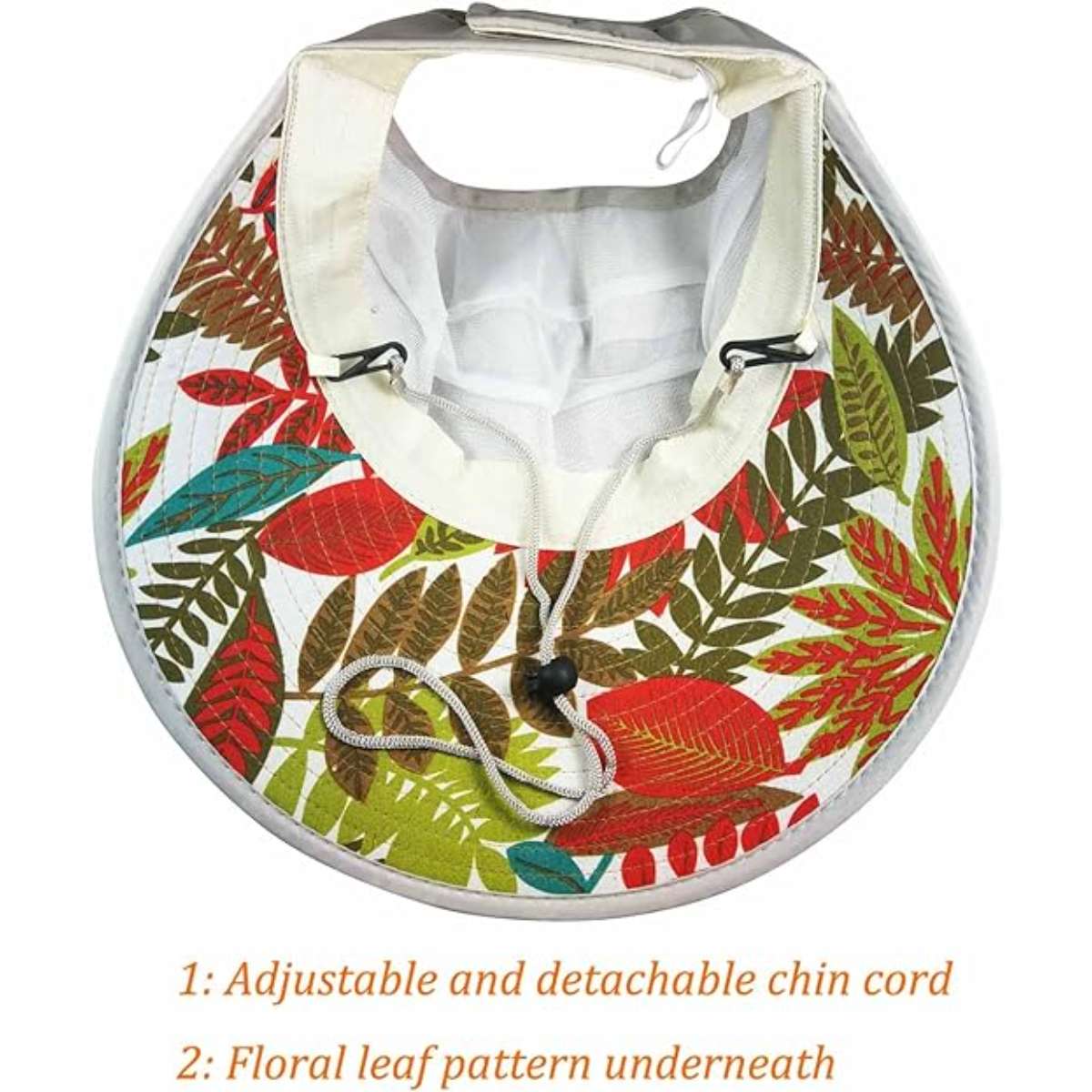 Hindavi women's sun hat with wide brim