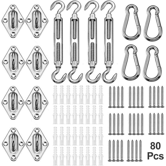 YOFIT Shade Sail Hardware Kit 6 inch