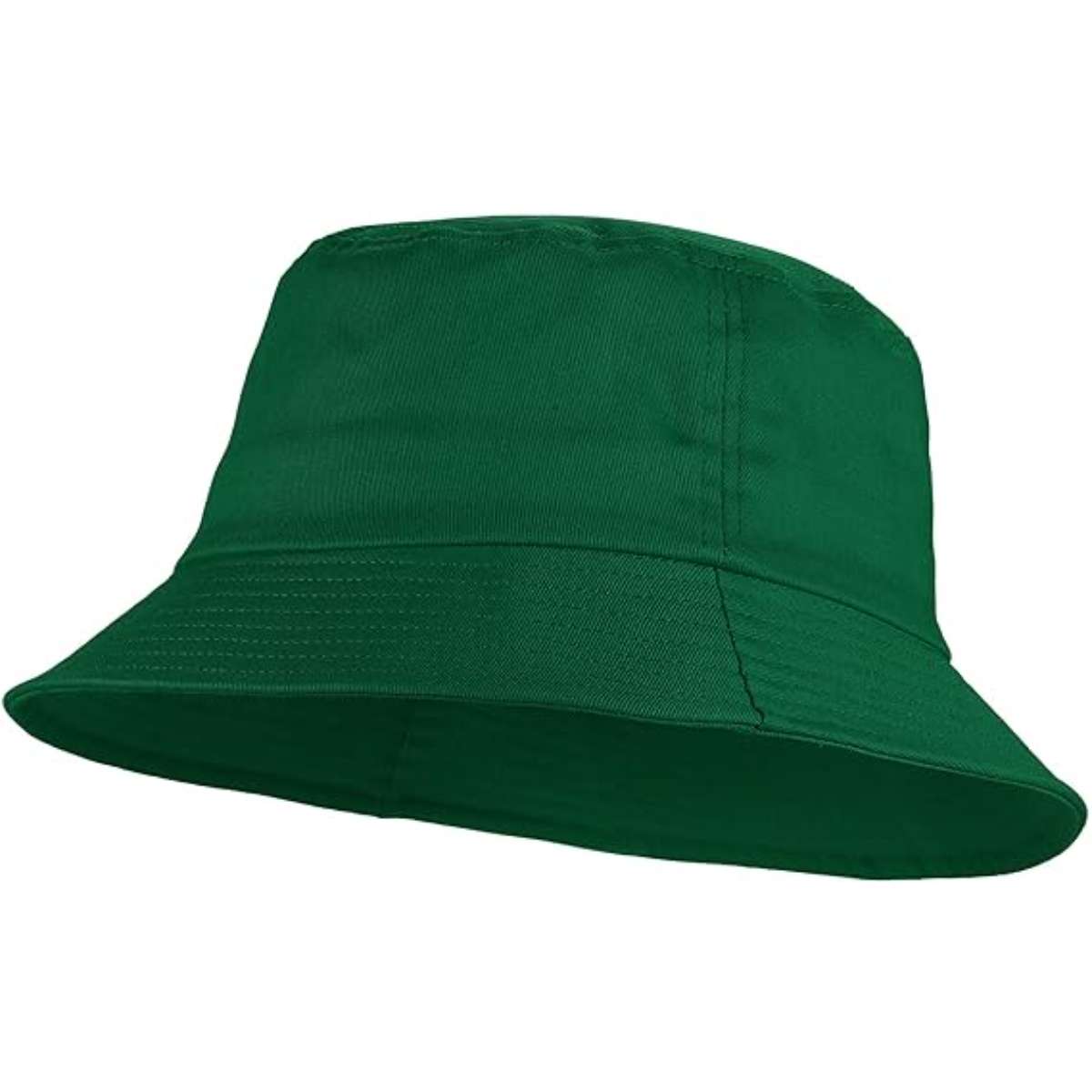 Umeepar Unisex Cotton Packable Bucket Hat Sun Hat Plain Colors for Men Women