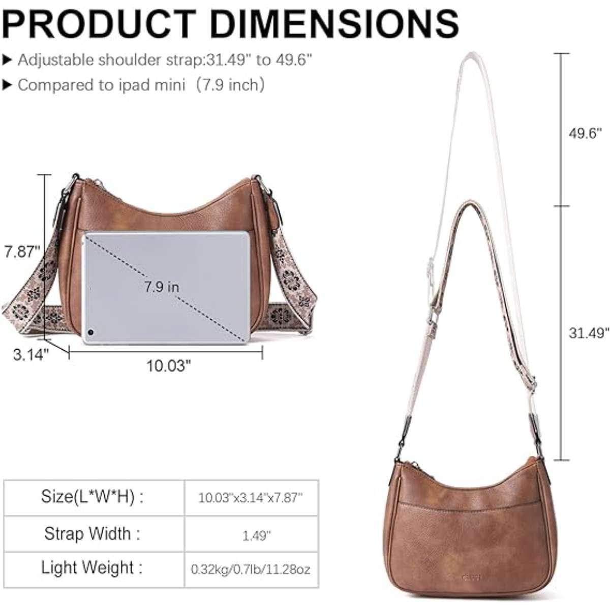 Lady Cruchi crossbody purse
