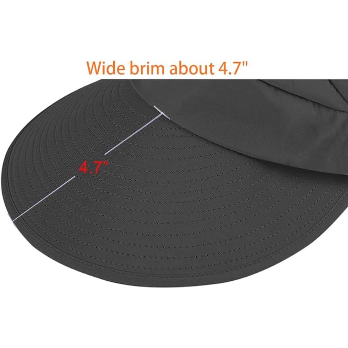 Hindavi women's sun hat with wide brim