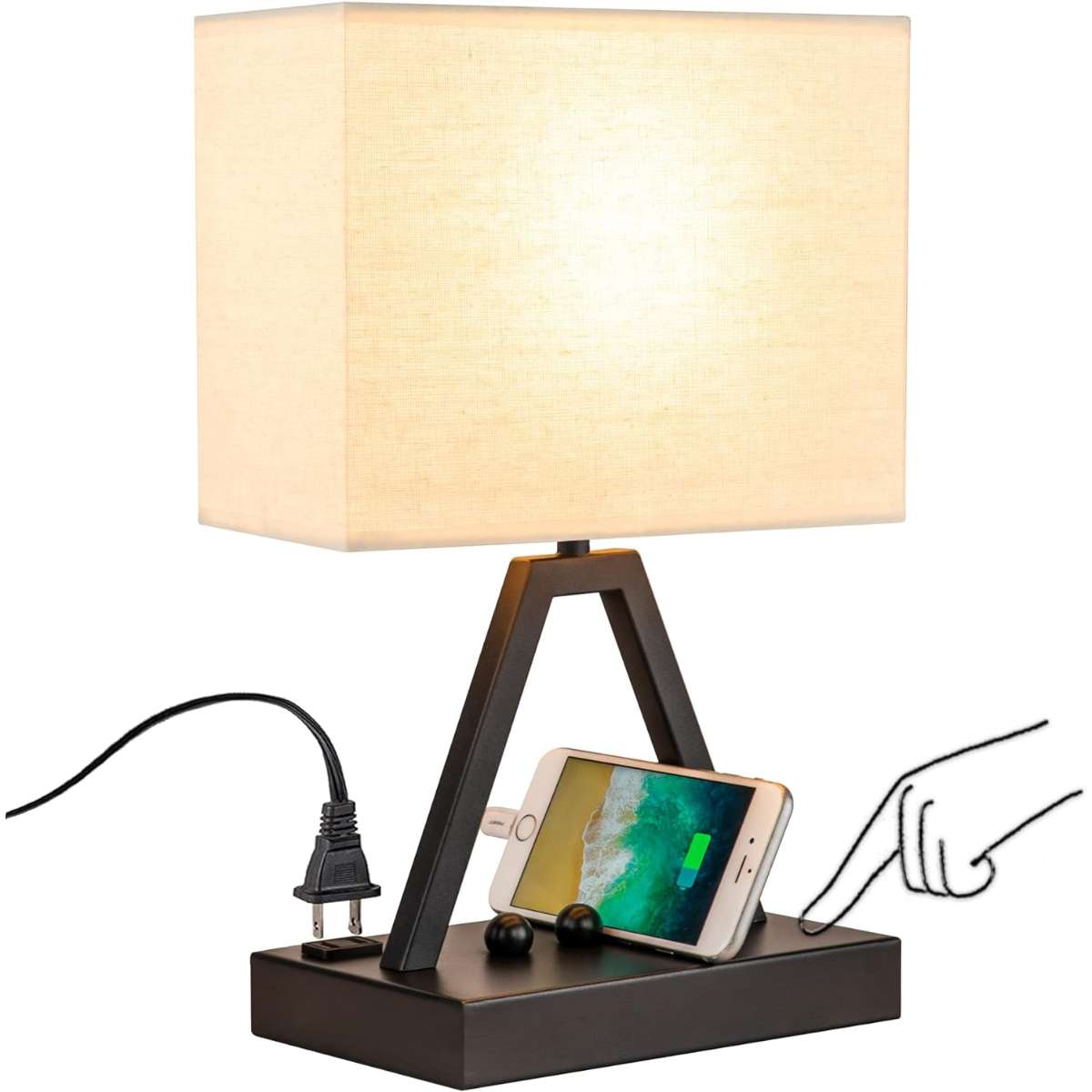 Briver Usbuck Touch Console Light, Black