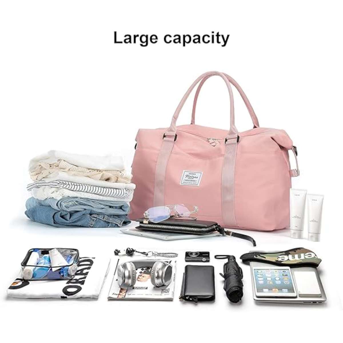 Travel duffle bags, sports tote bags, gym bags