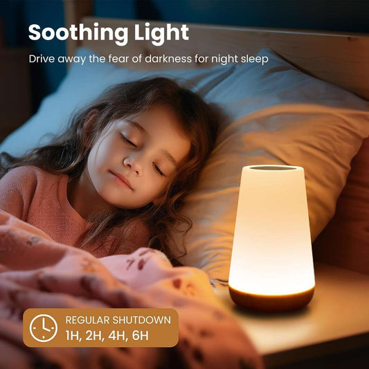 Taosdath night light, dimmable touch light in the bedroom