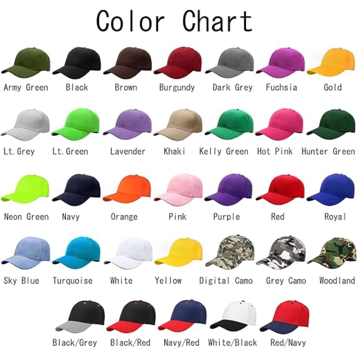 The Falari baseball cap is adjustable in size