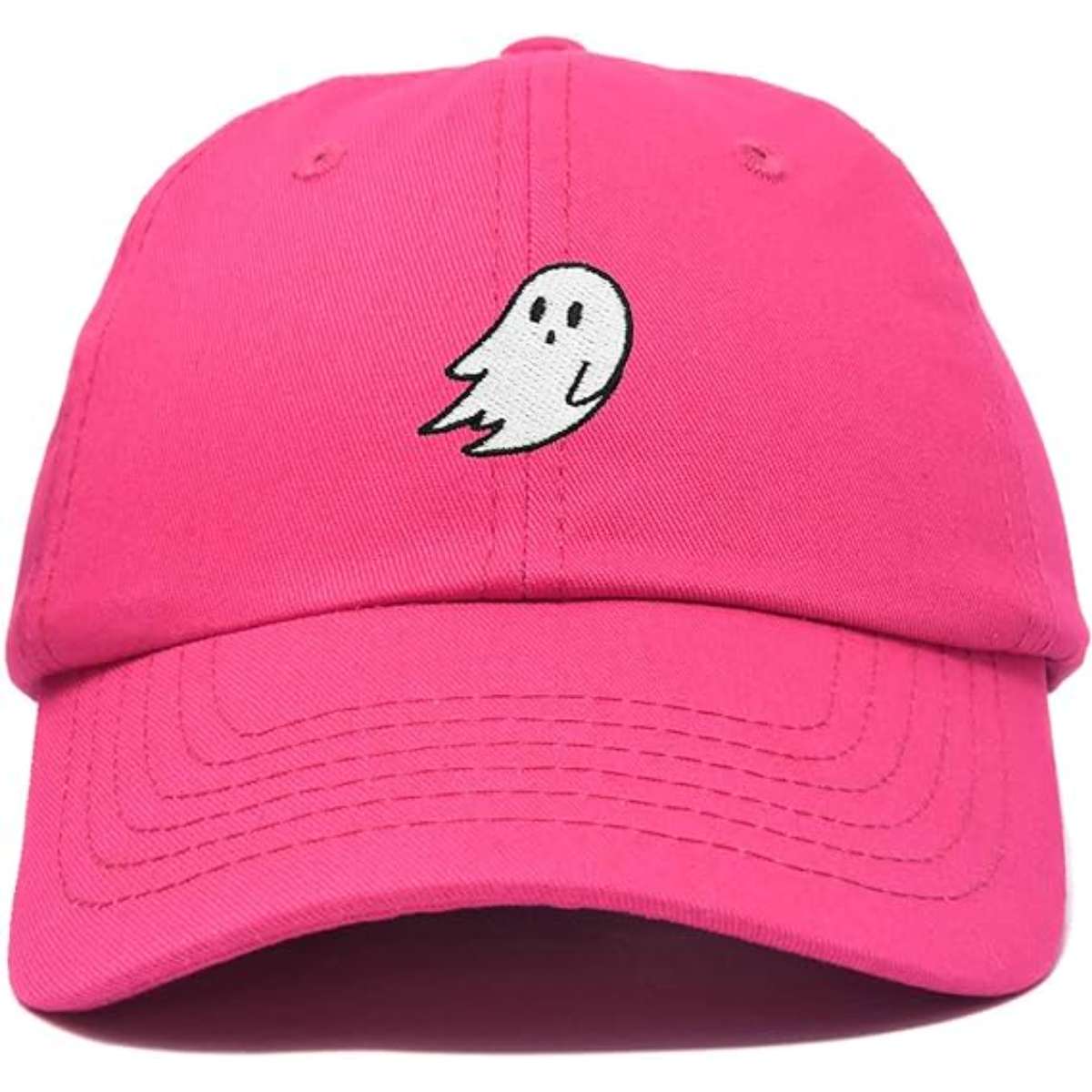 DALIX Ghost Embroidery Dad Hat Baseball Cap Cute Halloween