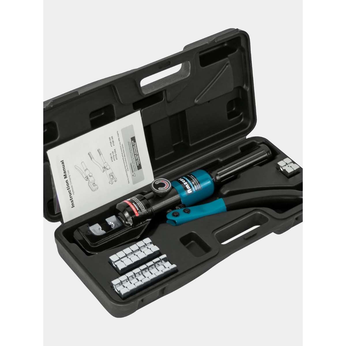 AMZCNC Hand Hydraulic Crimping Tool Series 12 AWG-2/0 AWG