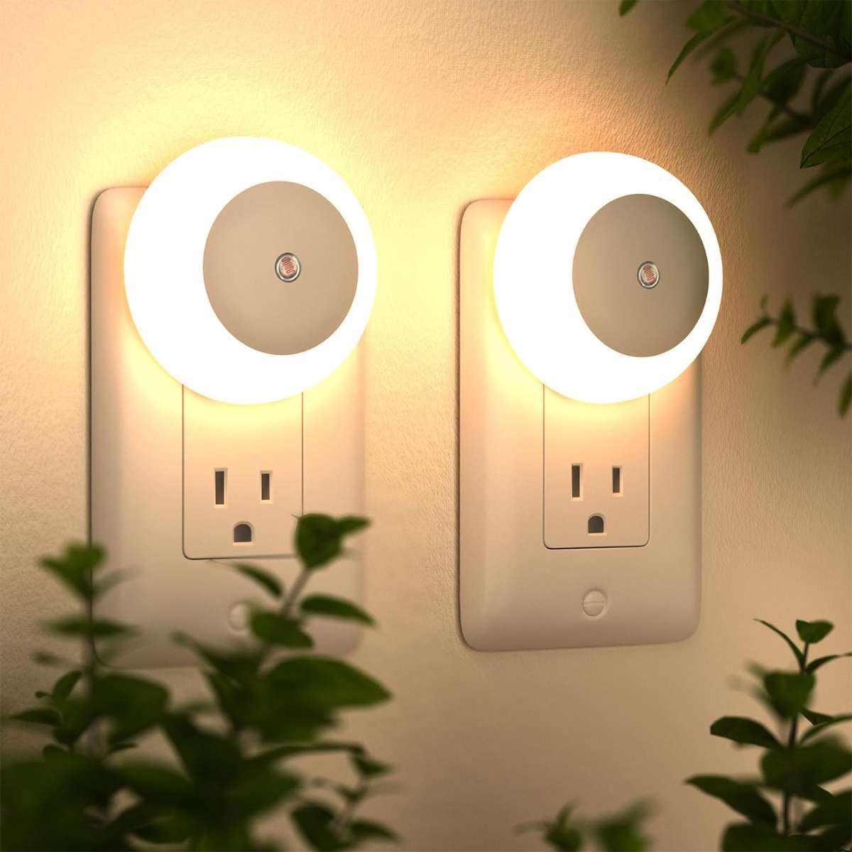 Night light, night light inserted into the wall