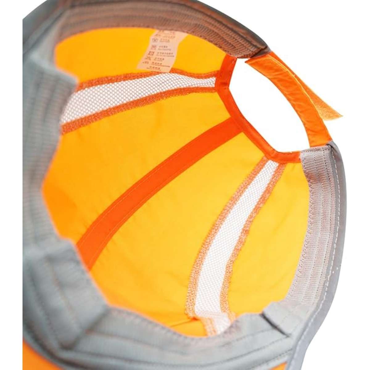 Connectyle Foldable Mesh Sports Cap with Reflective Stripe Breathable Sun Runner Cap