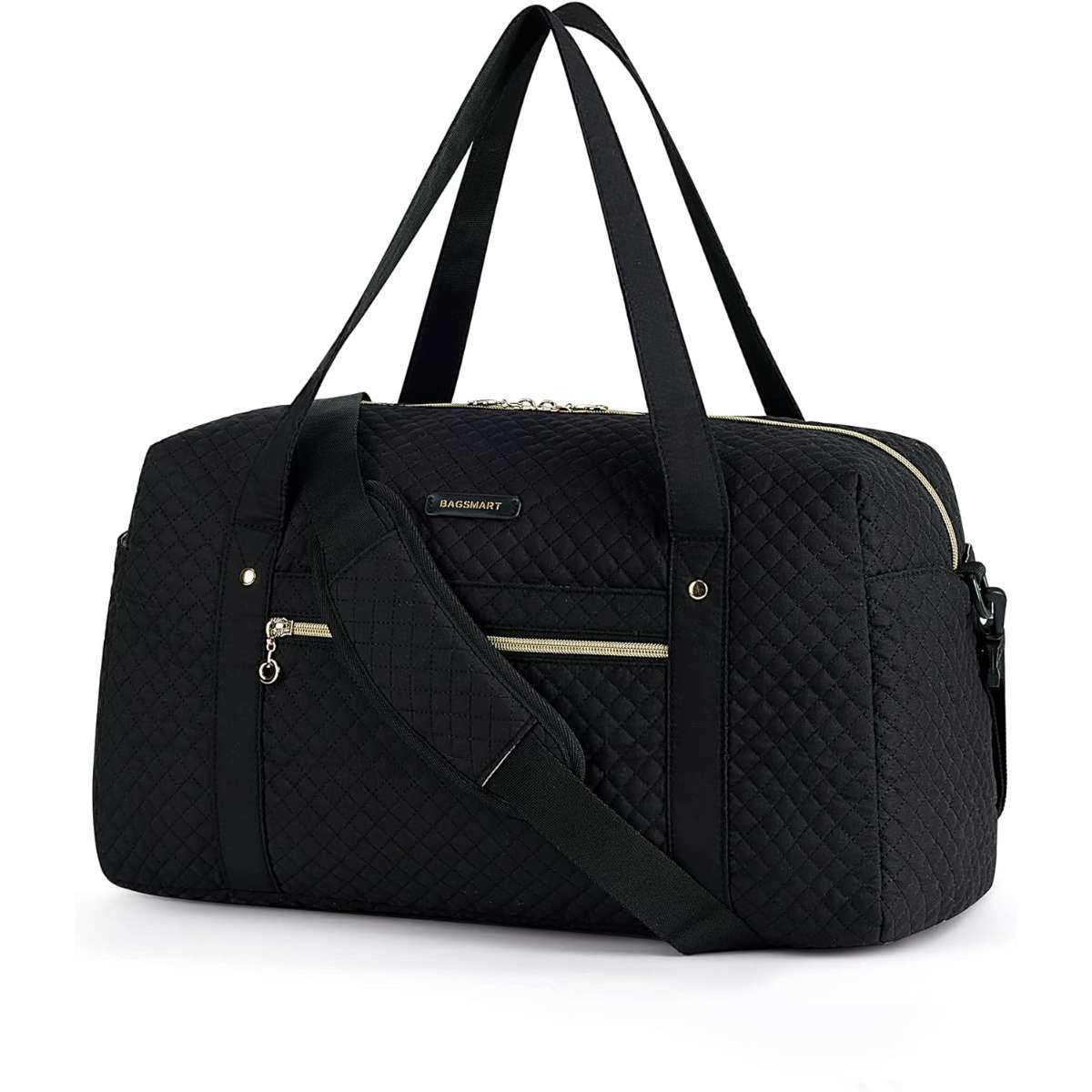 BAGSMART DUFFLE BAG (BLACK BASIC)