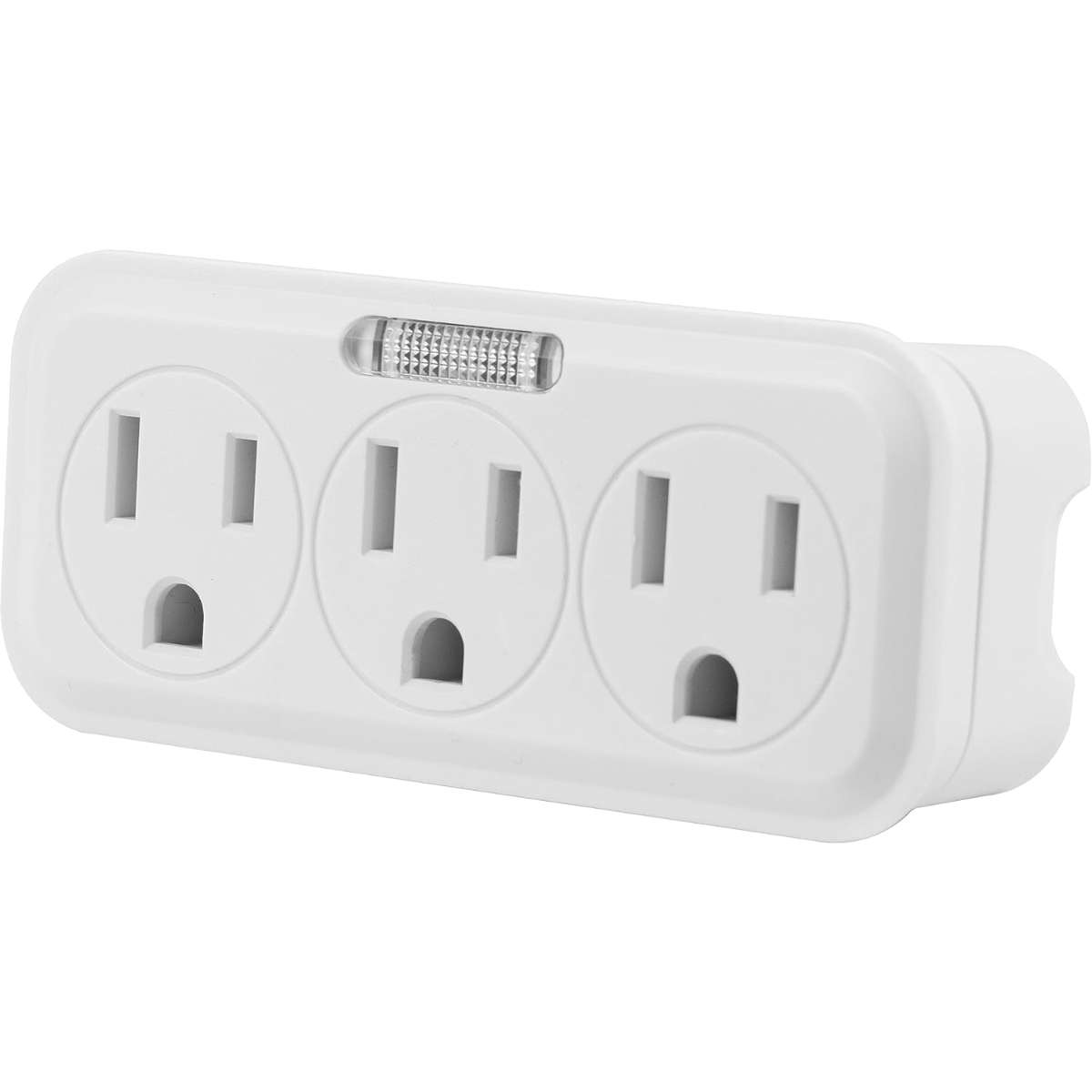 GE 3 Socket Extender Wall Faucet, White, 14494