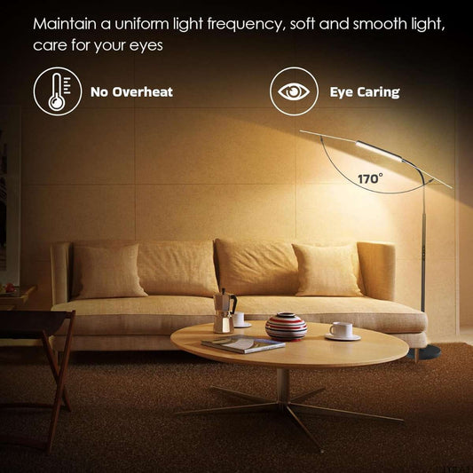 Dimunt LED Floor Lamp, Bright 15W Floor Lamp