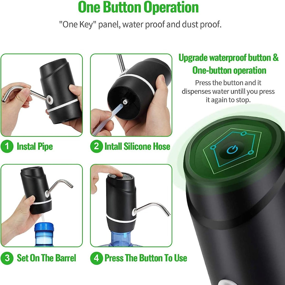 5 gallon electric drinking portable water dispenser