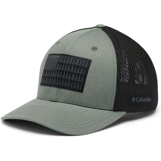 Columbia Unisex-Adult Tree Flag Mesh Ball Cap - High Crown