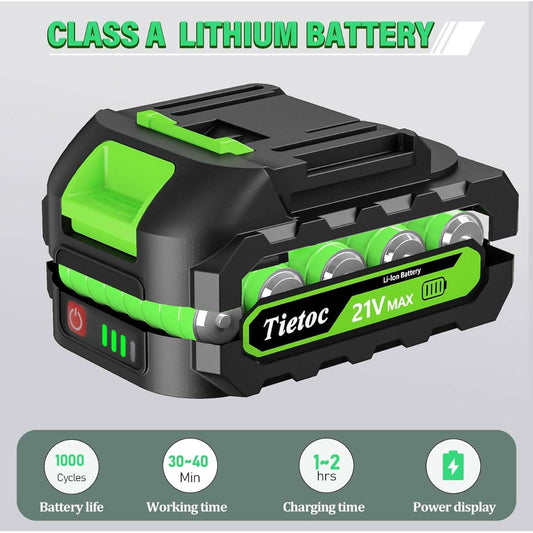 TIETOC Mini Chainsaw Cordless 6 Inch [Gardener Friendly]