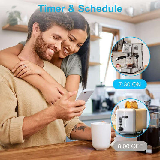 EIGHTREE Smart Plug, 2.4GHz WiFi Only