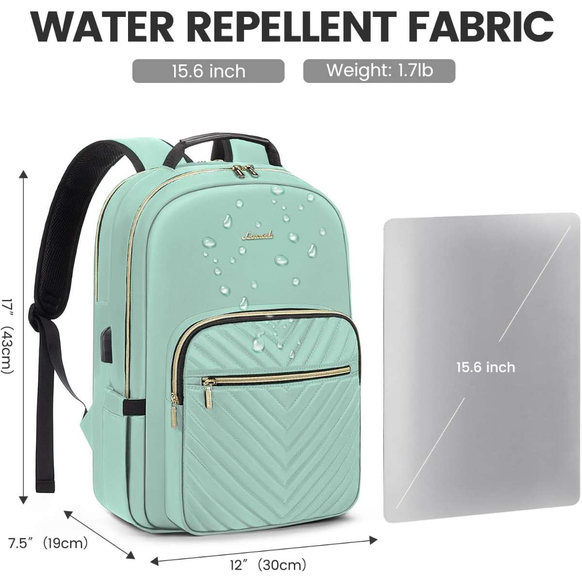 Canvas tote bag waterproof nylon multi-pocket shoulder bag