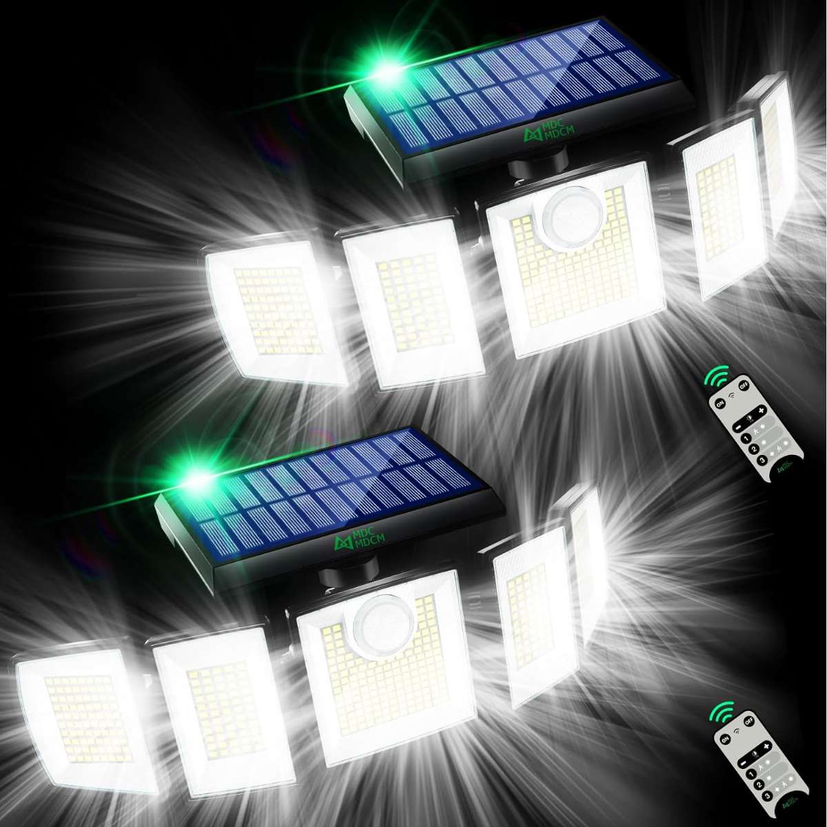 Solar Light Outdoor Waterproof Motion Sensor - Set of 2