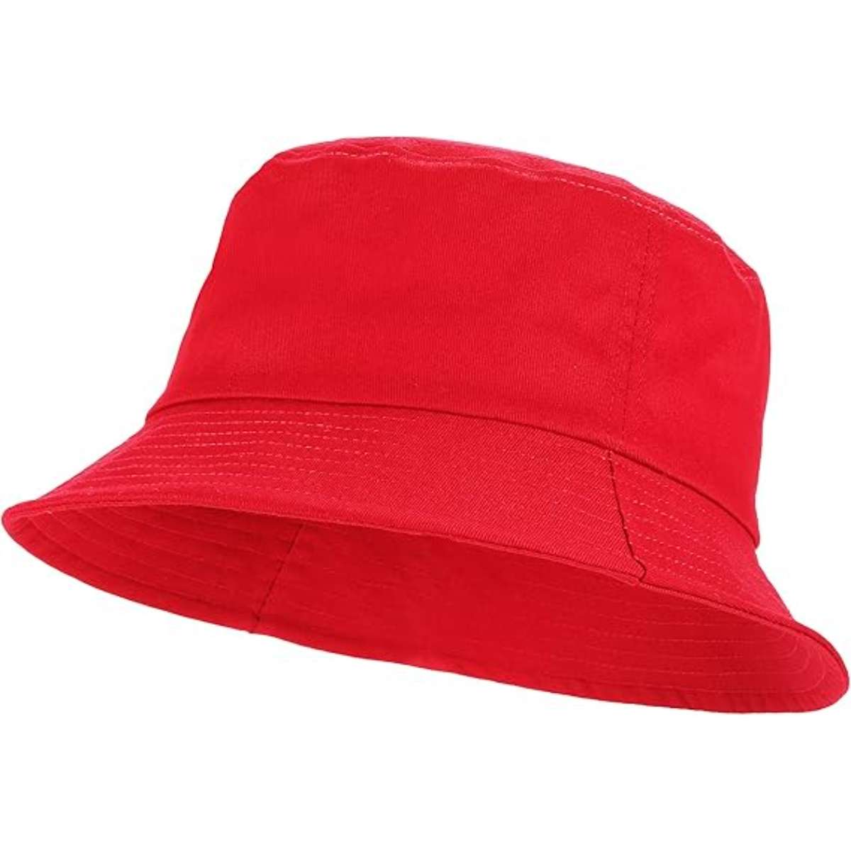 Umeepar Unisex Cotton Packable Bucket Hat Sun Hat Plain Colors for Men Women
