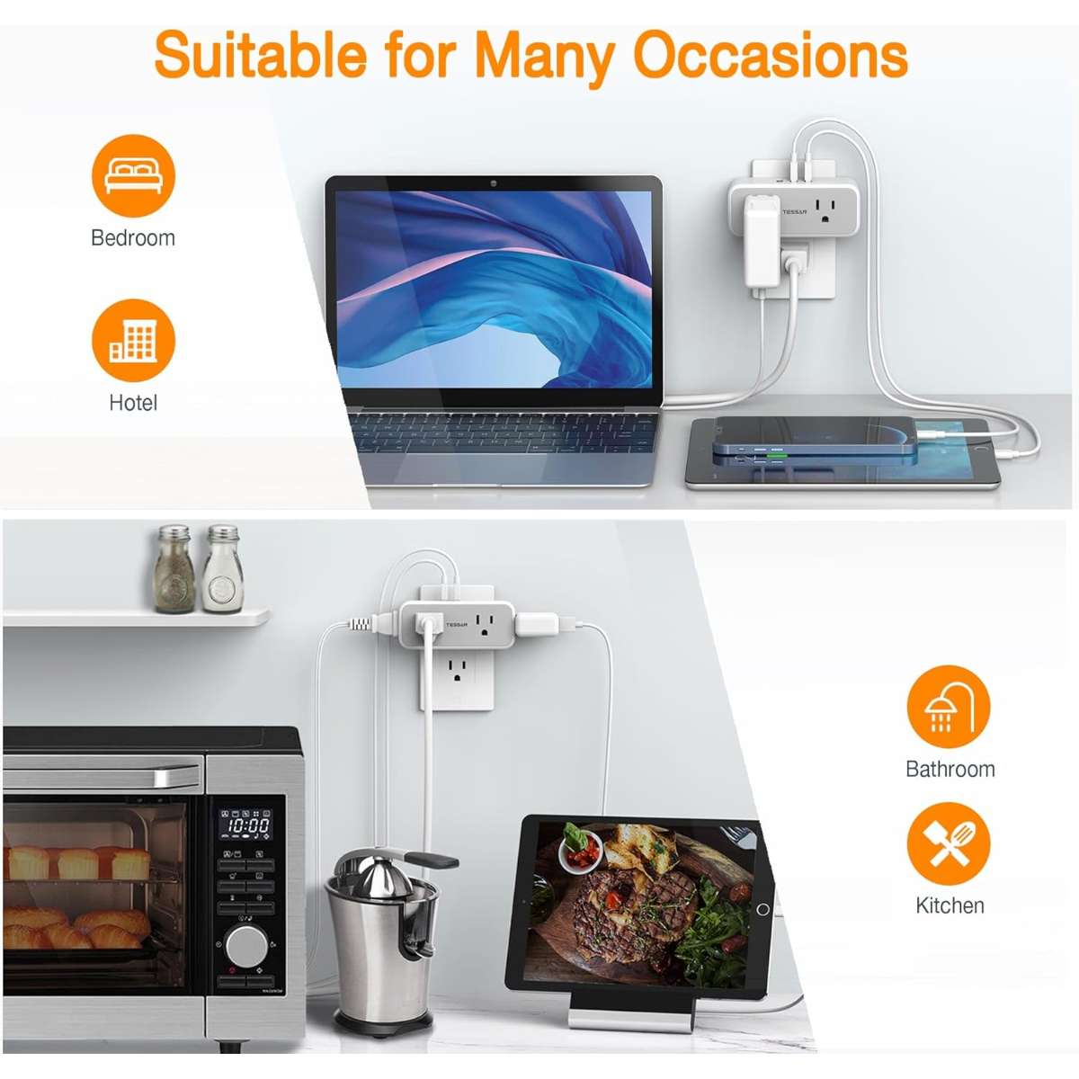 Surge Protectors, Socket Extenders