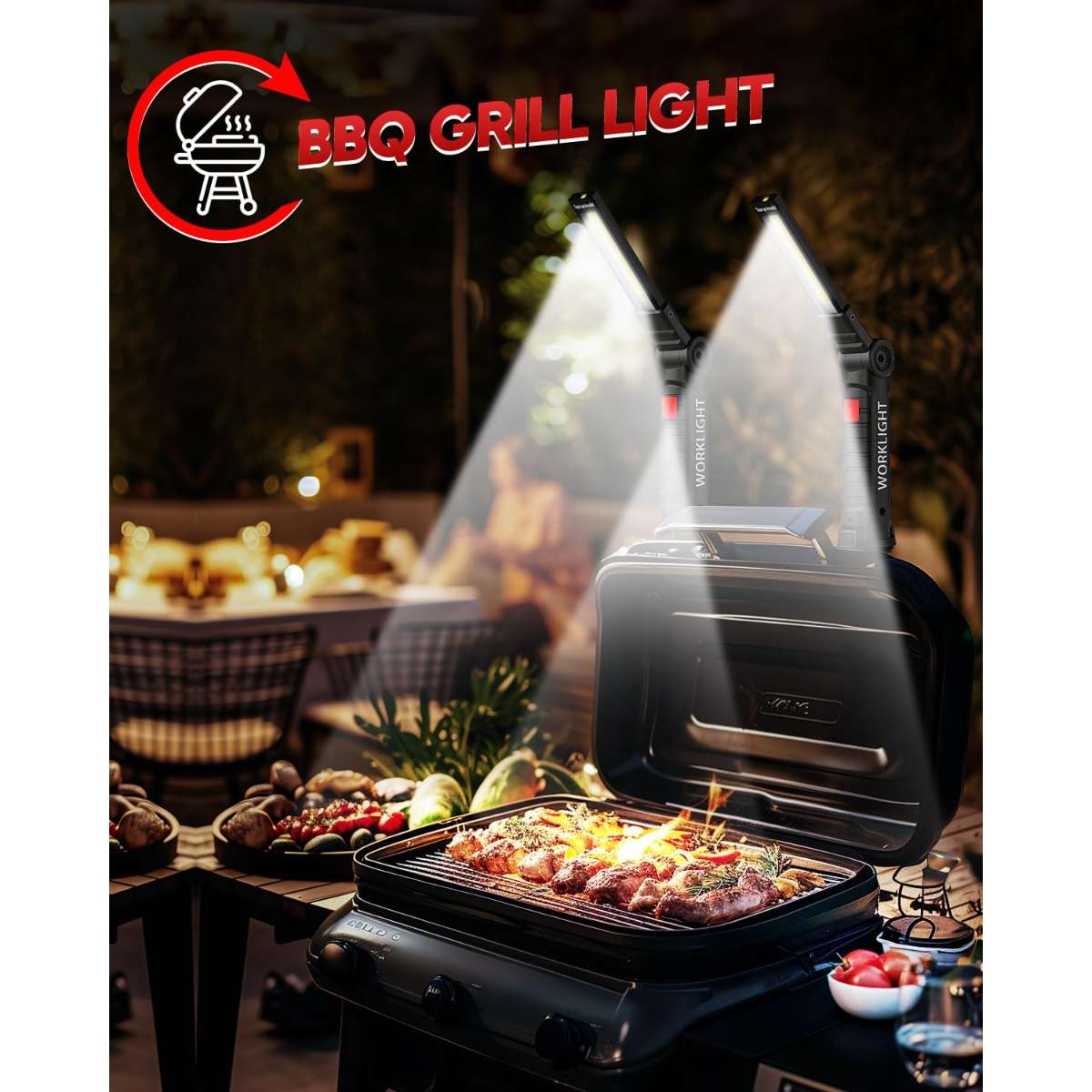 Coquimbo Rechargeable LED Work Light Grille Light