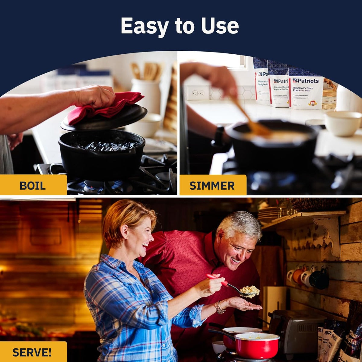 Patriot 6 Month survival Food Pack - Emergency food
