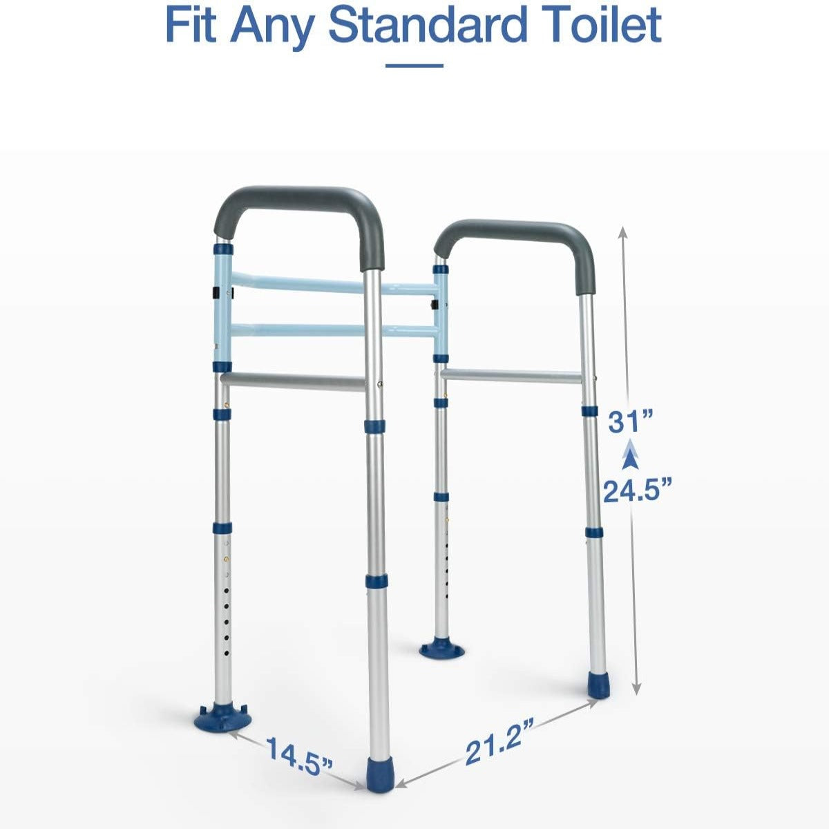 GreenChief Collapsible toilet safety grab rail