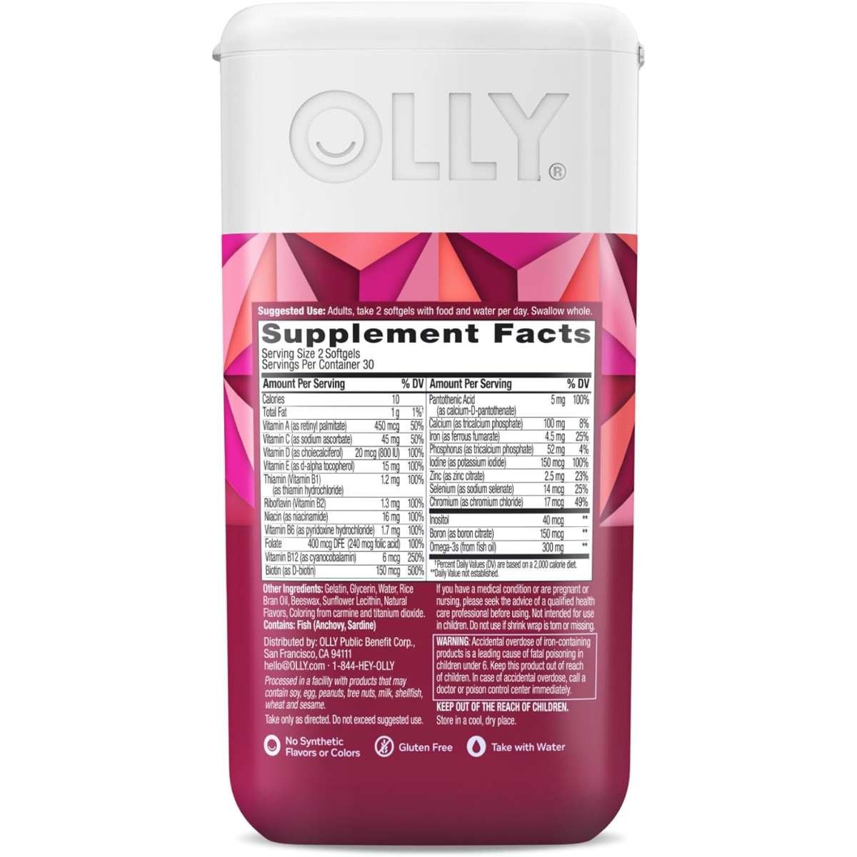 OLLY Ultra Women's Multi Softgels