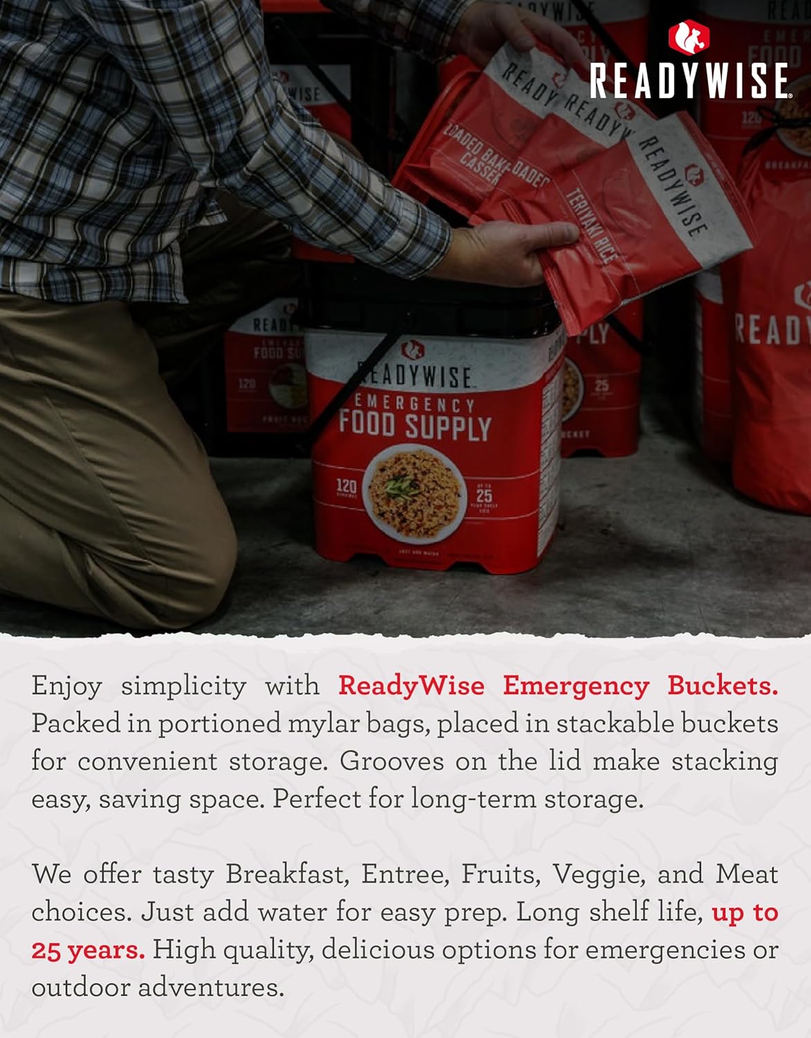 READYWISE - 30 day emergency food supply of 2 barrels