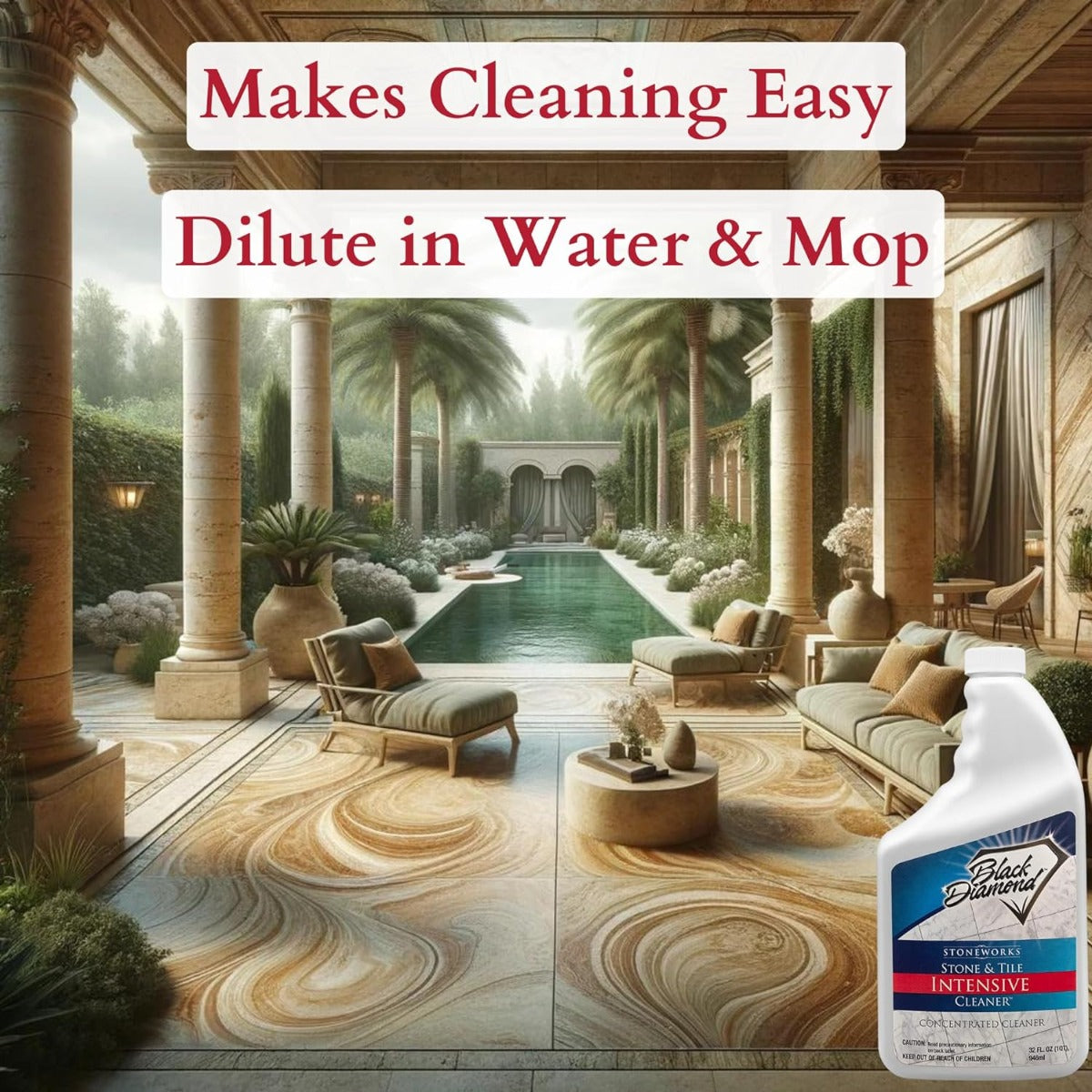 Black Diamond Stone and tile strengthening cleaner