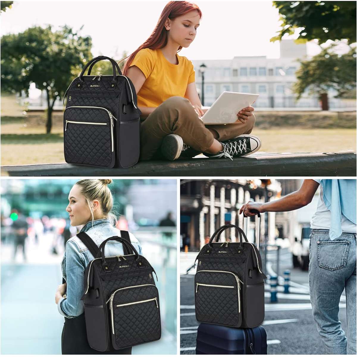EMPSIGN 17 Inch Women's Laptop Backpack