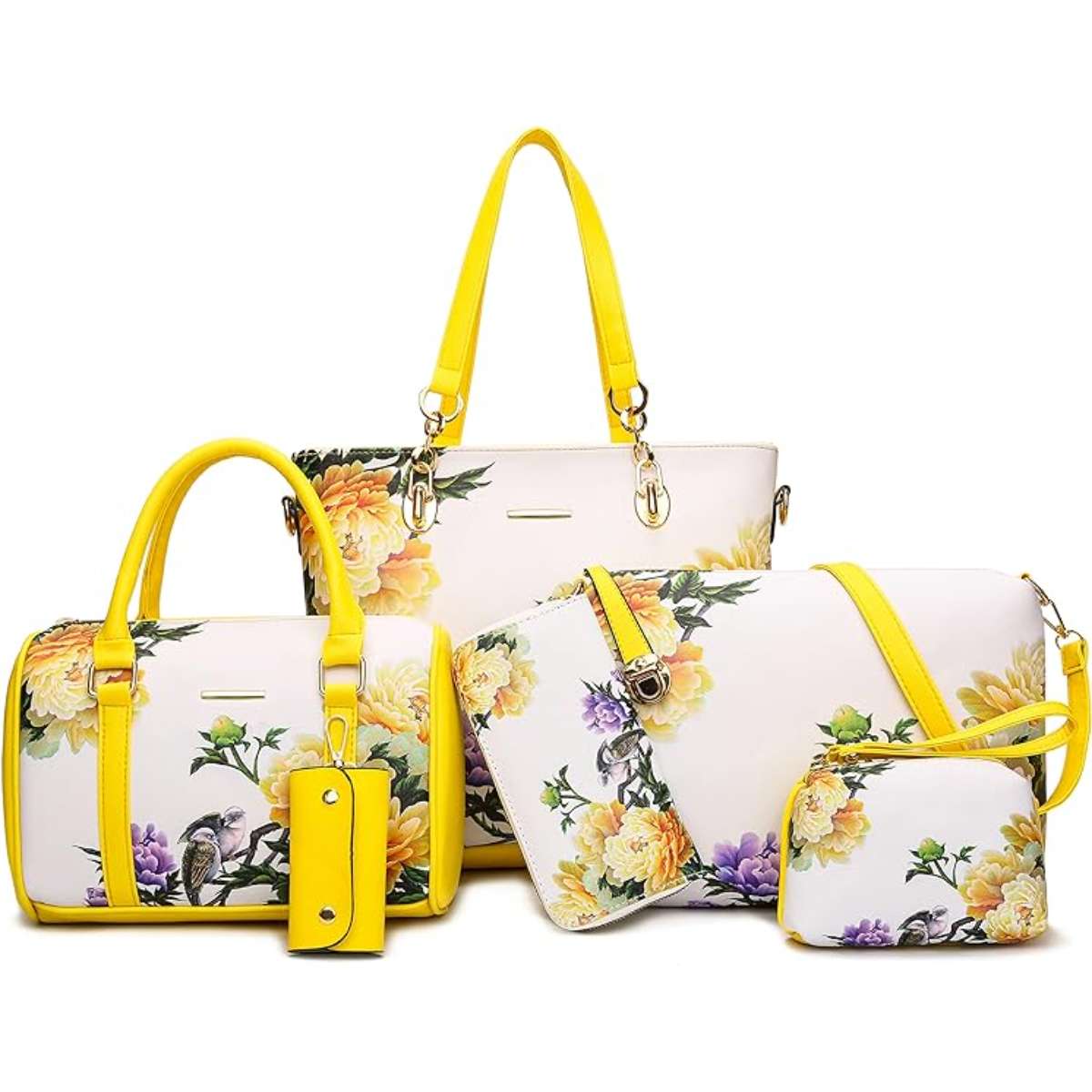 BAGSMART LARGE GYM BAG WITH YOGA MAT BUCKLE