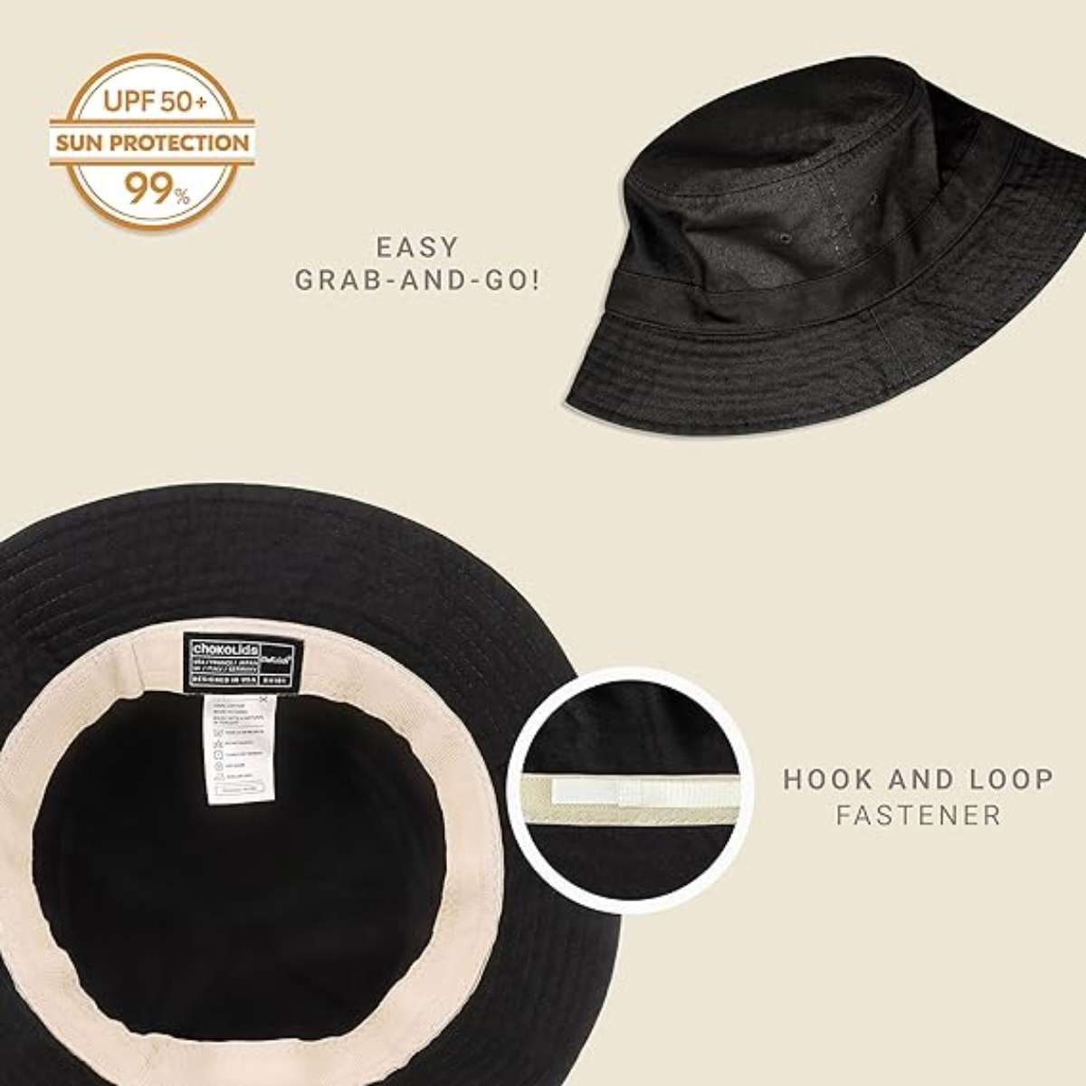Hot summer bucket hats