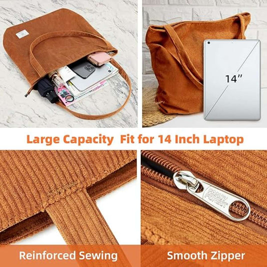 Lady's Khalidi pocket shoulder bag