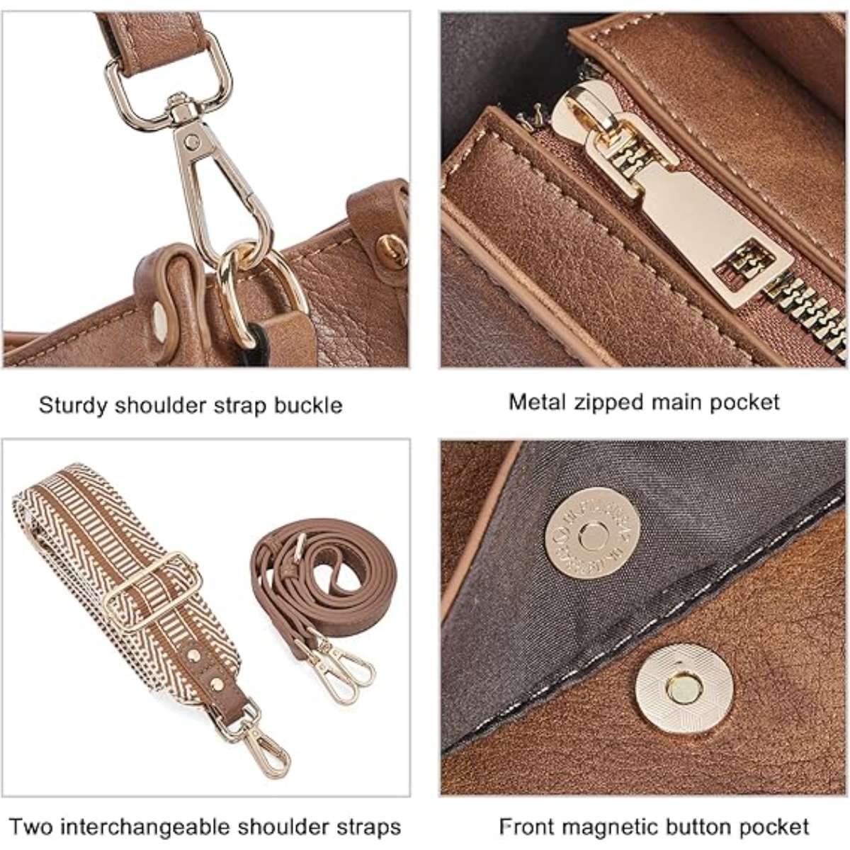 CLUCI Women's Crossbody Bag Stylish Stylish Shoulder Bag