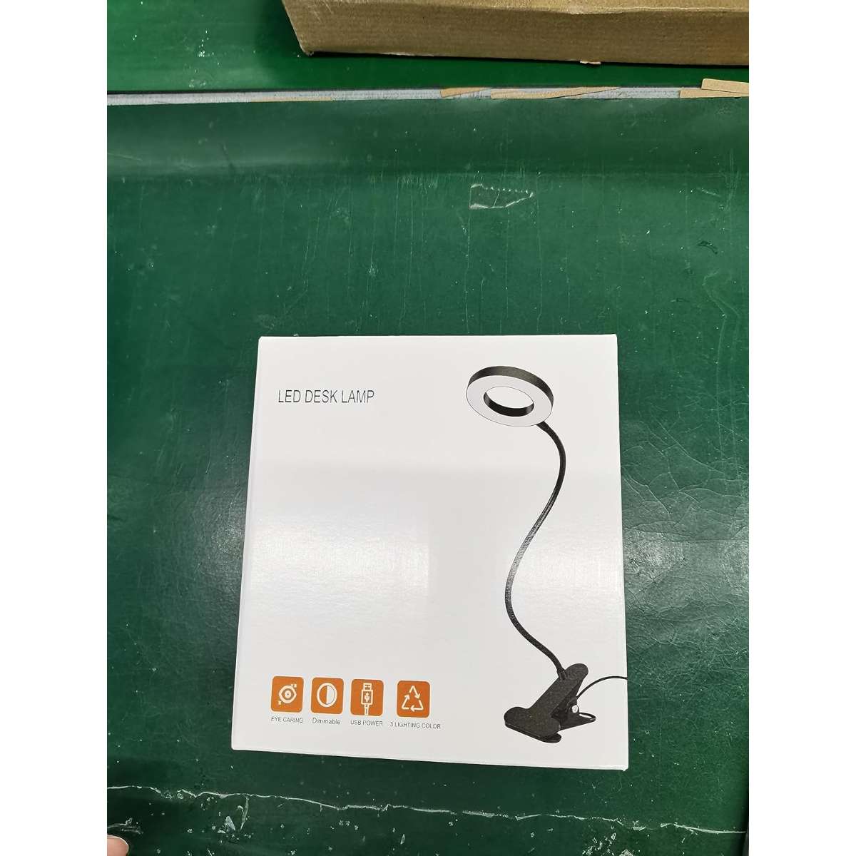 Desk clamp lamp with 10 dimmable brightnesses