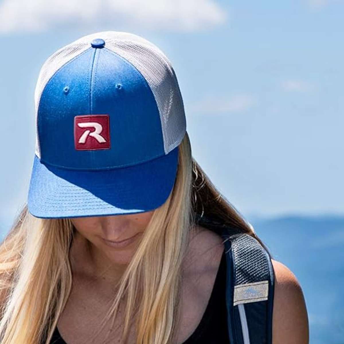RICHARDSON Plain 112 Trucker Cap (Charcoal/Black)