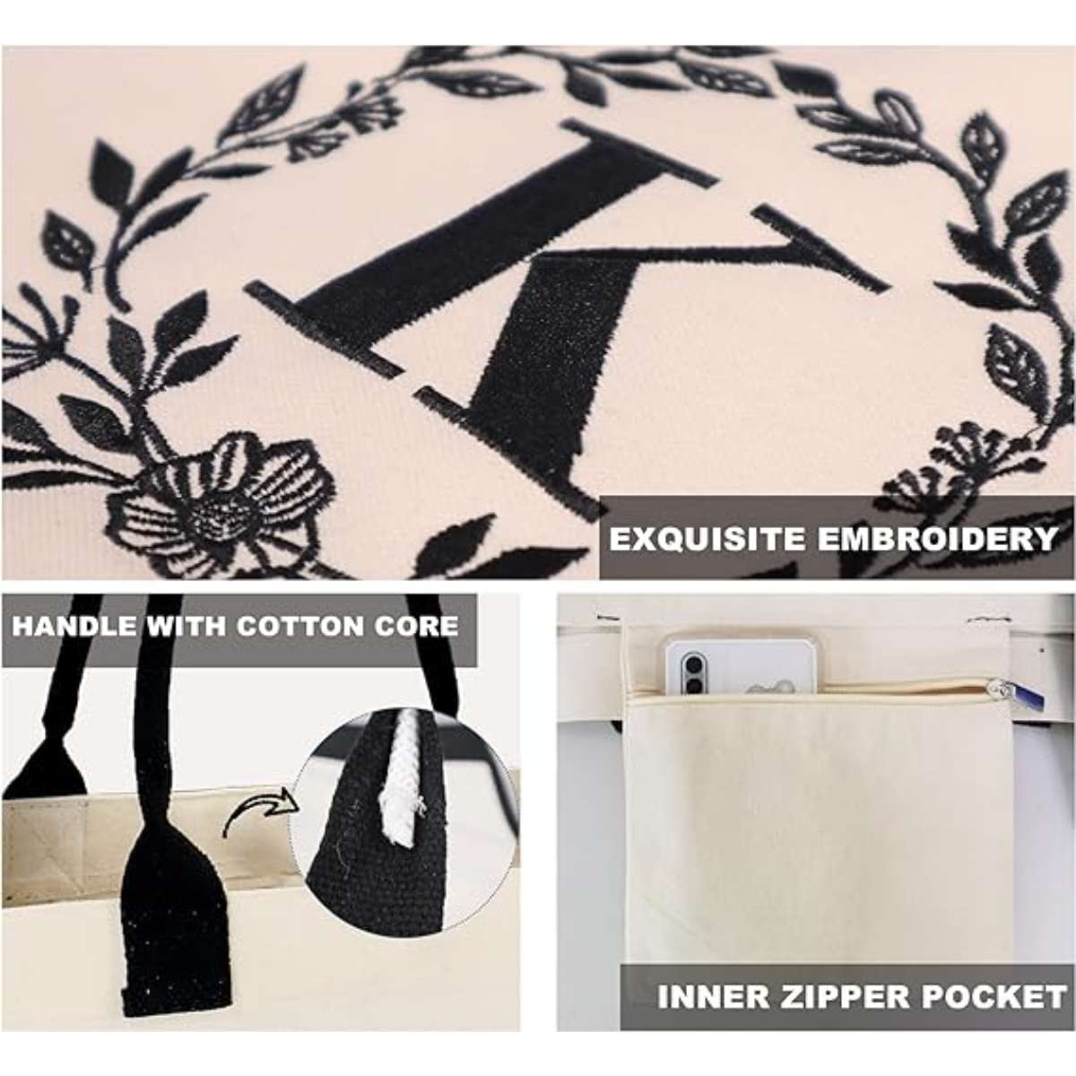 Bigin Mono Gram Inityar canvas bag