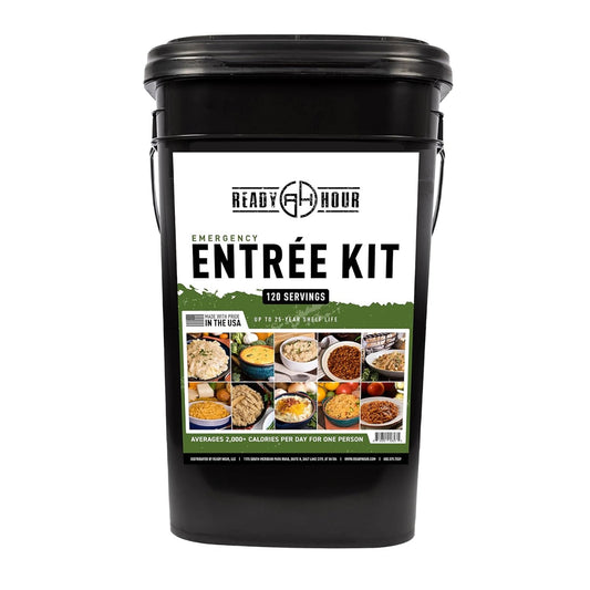 Ready-to-eat time, emergency meal set