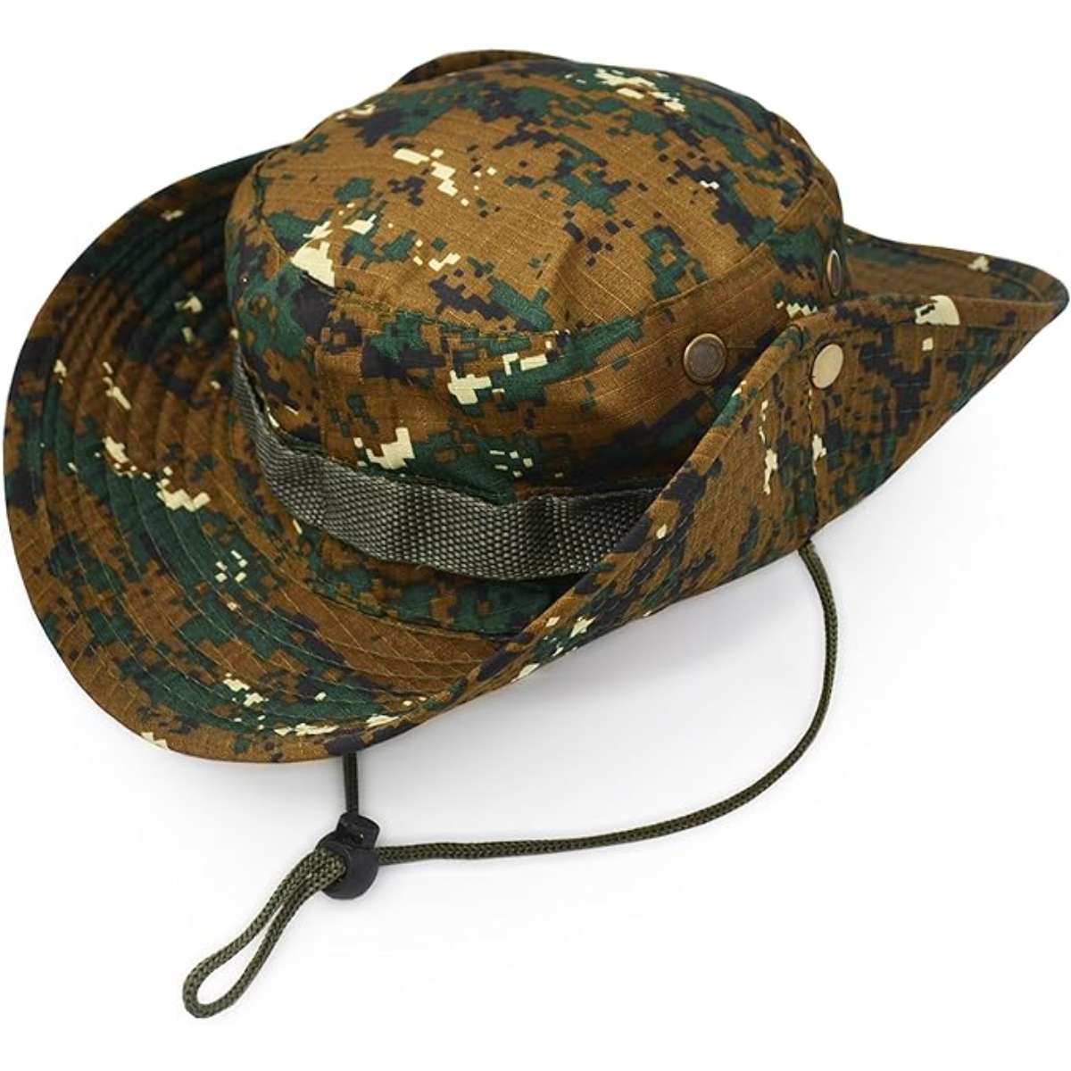 Outdoor wide-brimmed sun hat, United States combat style jungle sun hat