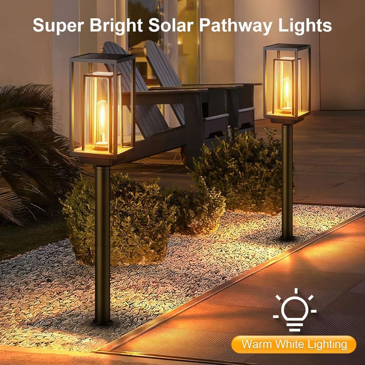 WdtPro Solar Street Light Outdoor