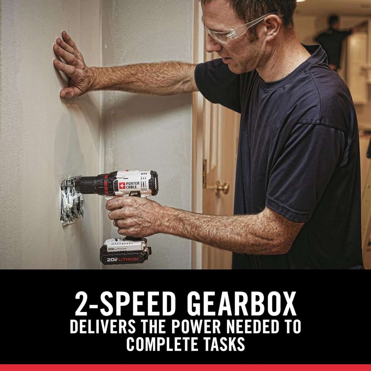 PORTER-CABLE PCCK617L6 20V MAX* Lithium Ion 6-Tool Combo Kit with Free USB Device