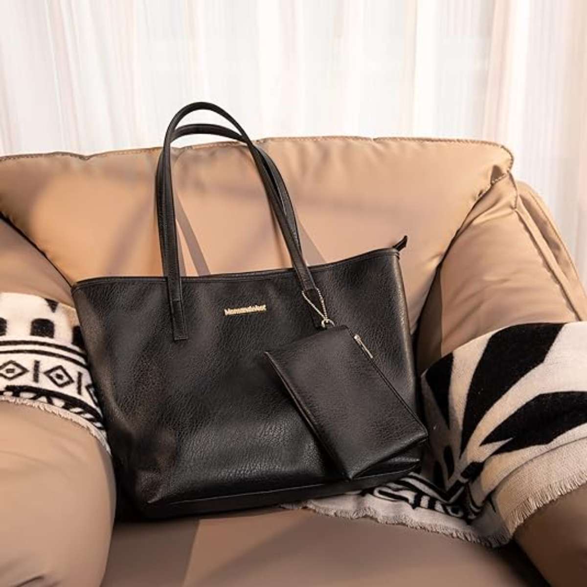 Montana Western tote bag vegan leather tote
